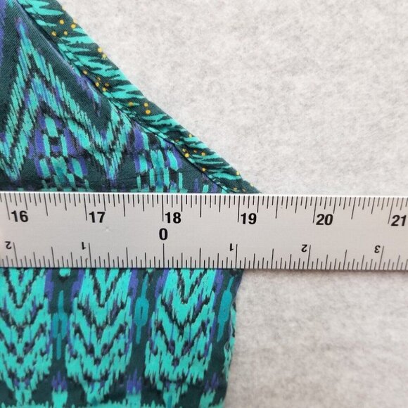 PrAna Dress Size Small Green Blue Laurel Nari Dress Spaghetti Straps Sleeveless - Picture 6 of 8